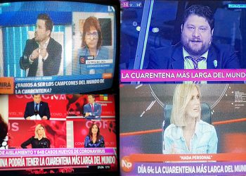 De terraplanistas y anticuarentenas