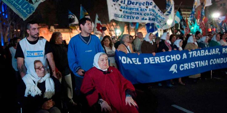 Las Madres, uno de los primeros objetivos del Lawfare