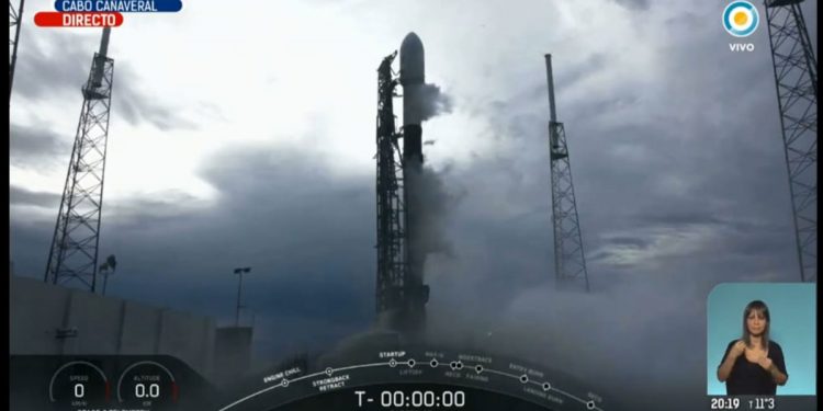 Exitoso lanzamiento del satélite argentino Saocom 1B