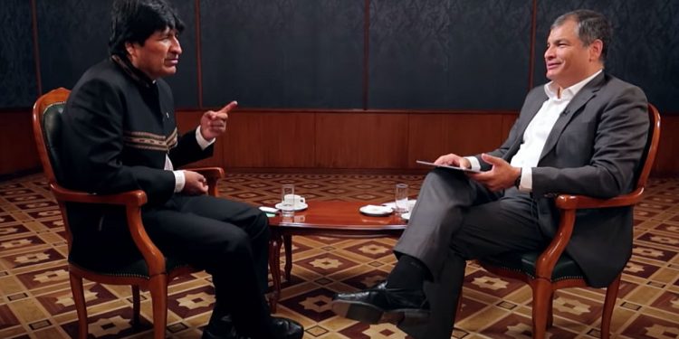 Taiana: “Proscribieron a Correa y a Evo”