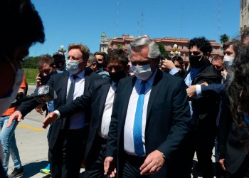 Alberto: “Mi deber es venir a terminar la tarea que empezó Néstor y siguió Cristina”