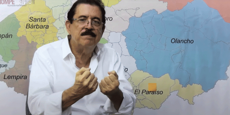 Zelaya: “Los cambios se hacen desde las luchas políticas”