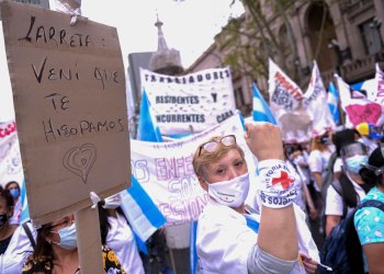 “Para Larreta los enfermeros somos descartables”