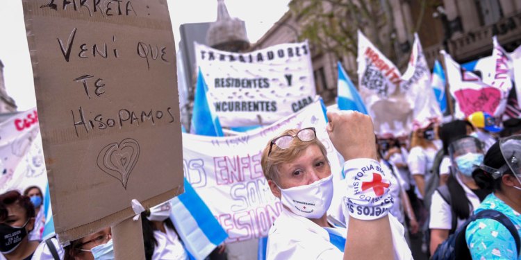 “Para Larreta los enfermeros somos descartables”