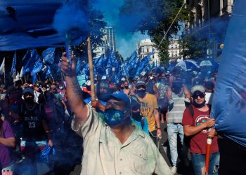 Día de la Militancia: “El que no marcha es un gorila”