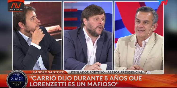 Cristina elogió a Leandro Santoro por denunciar en TN la “doble vara” de la oposición y de Clarín