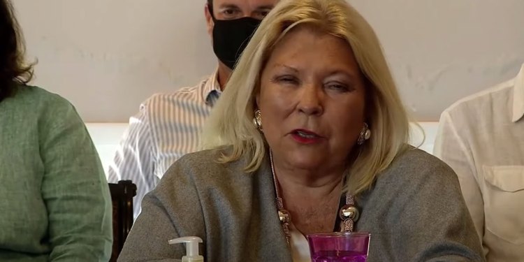 Lilita Carrió y la Inmaculada Concepción