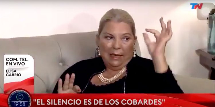 Para Lilita la mesa judicial está servida