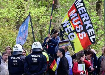 Alemania vigilará a los anticuarentena porque son una amenaza a la democracia