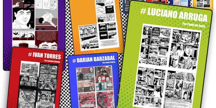 Historietas contra el gatillo fácil y la represión