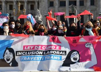 Histórico: Es ley el cupo laboral travesti-trans