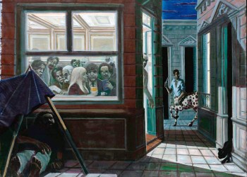 El cuadro que hizo llorar en silencio a Horacio González