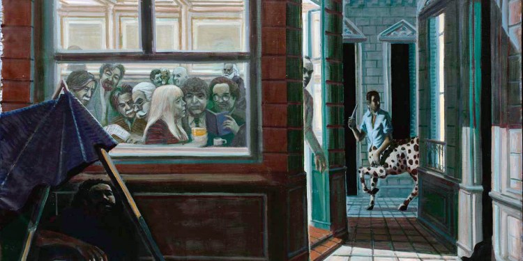 El cuadro que hizo llorar en silencio a Horacio González