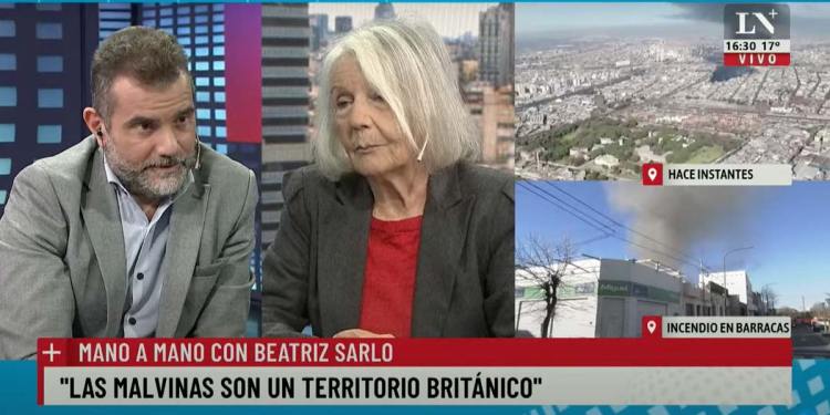 La “enorme ignorancia” de Sarlo sobre Malvinas