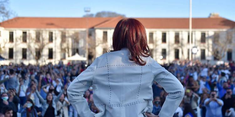 “Cristina corazón, acá tenés los pibes para la liberación”