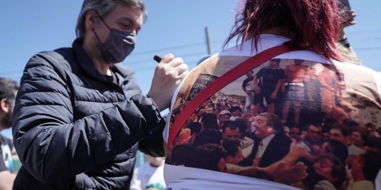 Máximo: “Creer en la gente significa que estamos dispuestos a bancarnos todo”