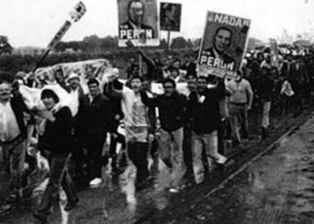 El día que volvió, el día de la militancia