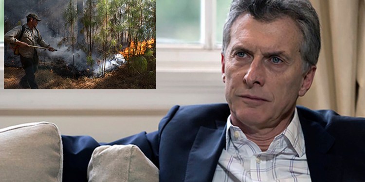 El fuego arrasa con todo, igual que Macri
