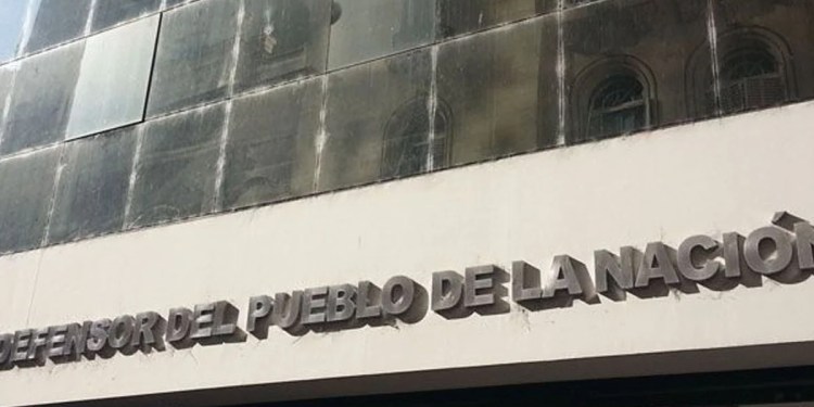 El Pueblo de la Nación no tiene Defensor