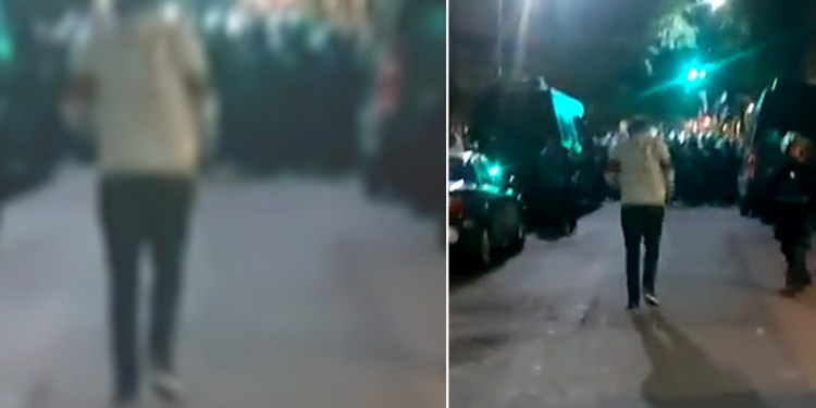 La policía macrista agredió a Máximo