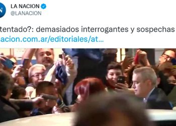 Repudio al editorial de “La Nación”, el nuevo atentado contra Cristina