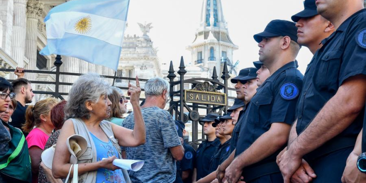 Huelga general en la Argentina