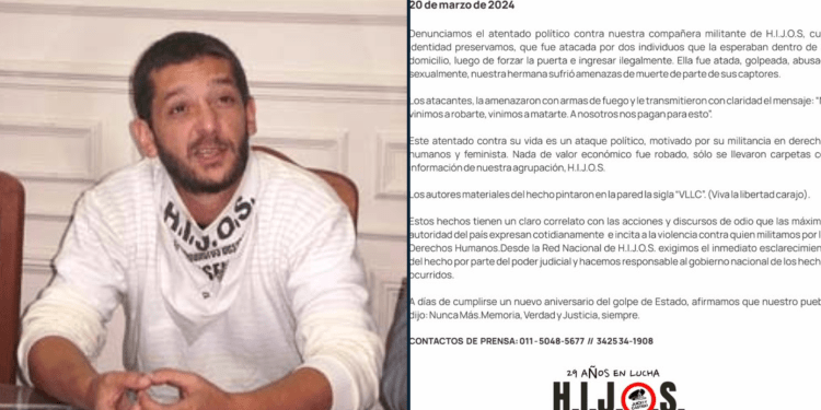“El ataque a H.I.J.O.S. fue un atentado político”