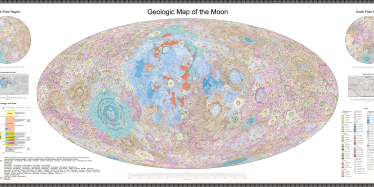 China publicó el primer atlas lunar de alta definición del mundo