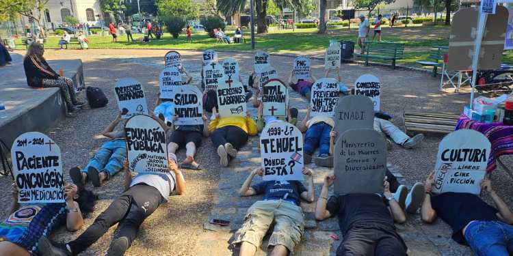 Proyecto Lápidas de Milei, una acción directa ante la crueldad