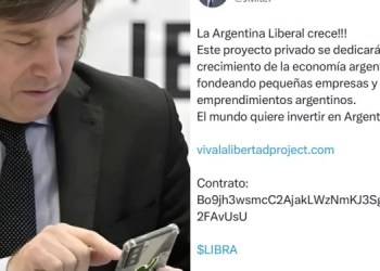 Javier Milei, el presidente cripto estafador
