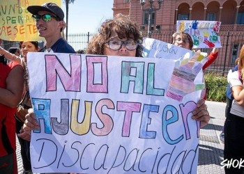 La crueldad de Milei hacia las personas con discapacidad
