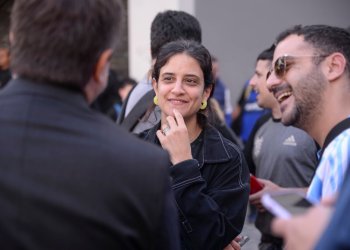 Lucía Cámpora: “Hay que distribuir la torta del trabajo y del capital”