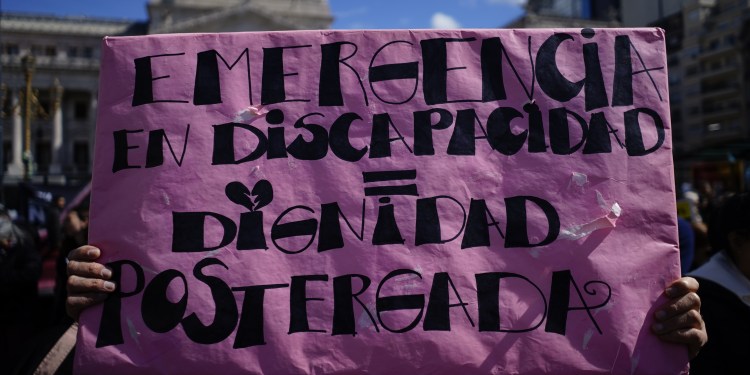 Emergencia en Discapacidad: “El Gobierno le quiere seguir jodiendo la vida a la gente”