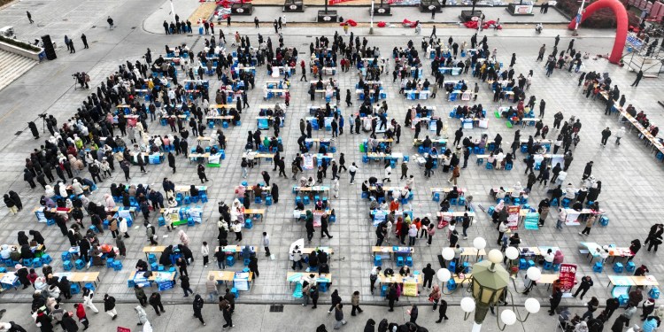 La nueva búsqueda de las ferias de empleo chinas