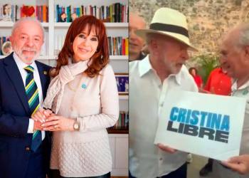 Lula pidió por Cristina Libre: “Que no afloje y a seguir luchando”
