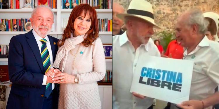 Lula pidió por Cristina Libre: “Que no afloje y a seguir luchando”