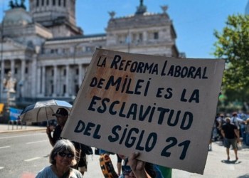 Victoria Basualdo: “Es una reforma patronal y esclavista”