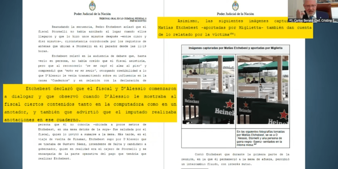 La causa Cuadernos es convalidar la mafia