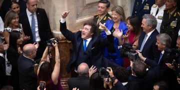 Un mundo imaginario de Milei en China