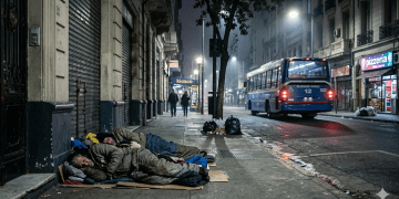 La oscuridad de la noche