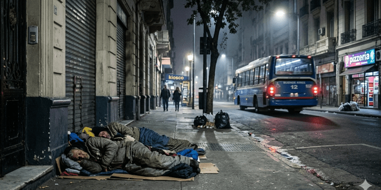 La oscuridad de la noche