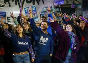 Son los pibes, los soldados de Cristina