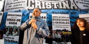 Ortega: “La pelea fundamental es por la libertad de Cristina”