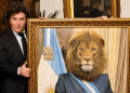 Milei, el “león” vegetariano con la IA