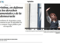 Cristina explicó por qué recurrió a la ONU en “El País”, “Liberation” y “Folha de San Pablo”