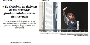 Cristina explicó por qué recurrió a la ONU en “El País”, “Liberation” y “Folha de San Pablo”